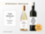 Weinetiketten Wein Flasche Größe