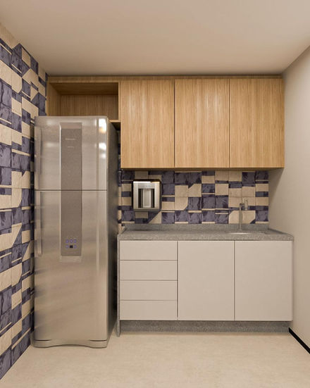 Sede empresa engenharia: copa/refeitório