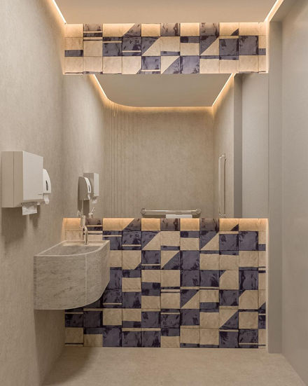 Sede empresa engenharia: lavabo social