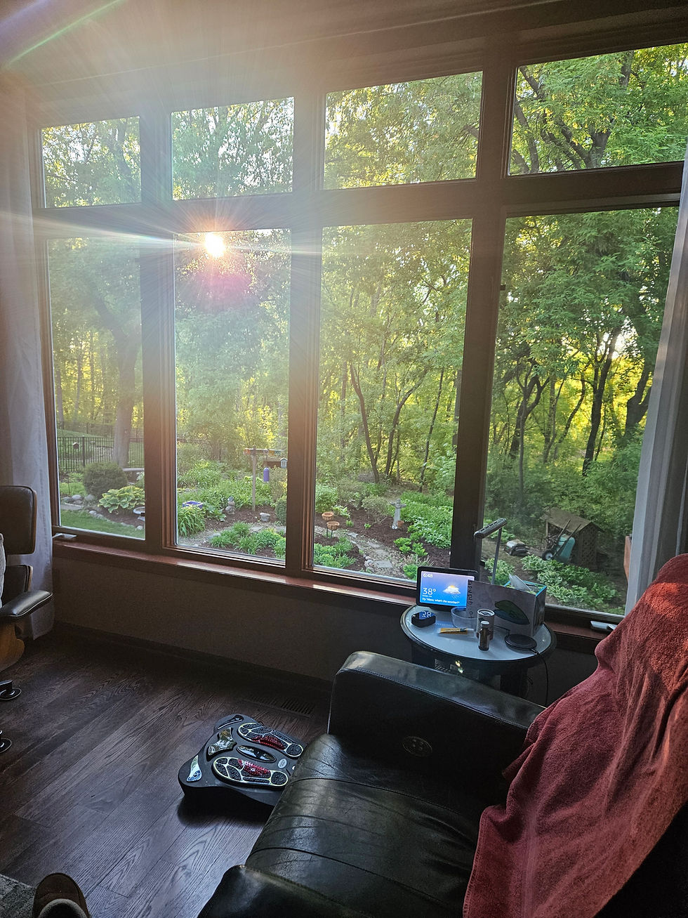 Early Morning Yoga: A Prayer Unfolding