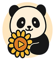 panda sunflower image 1