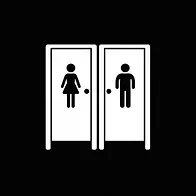 bathroom icon at school