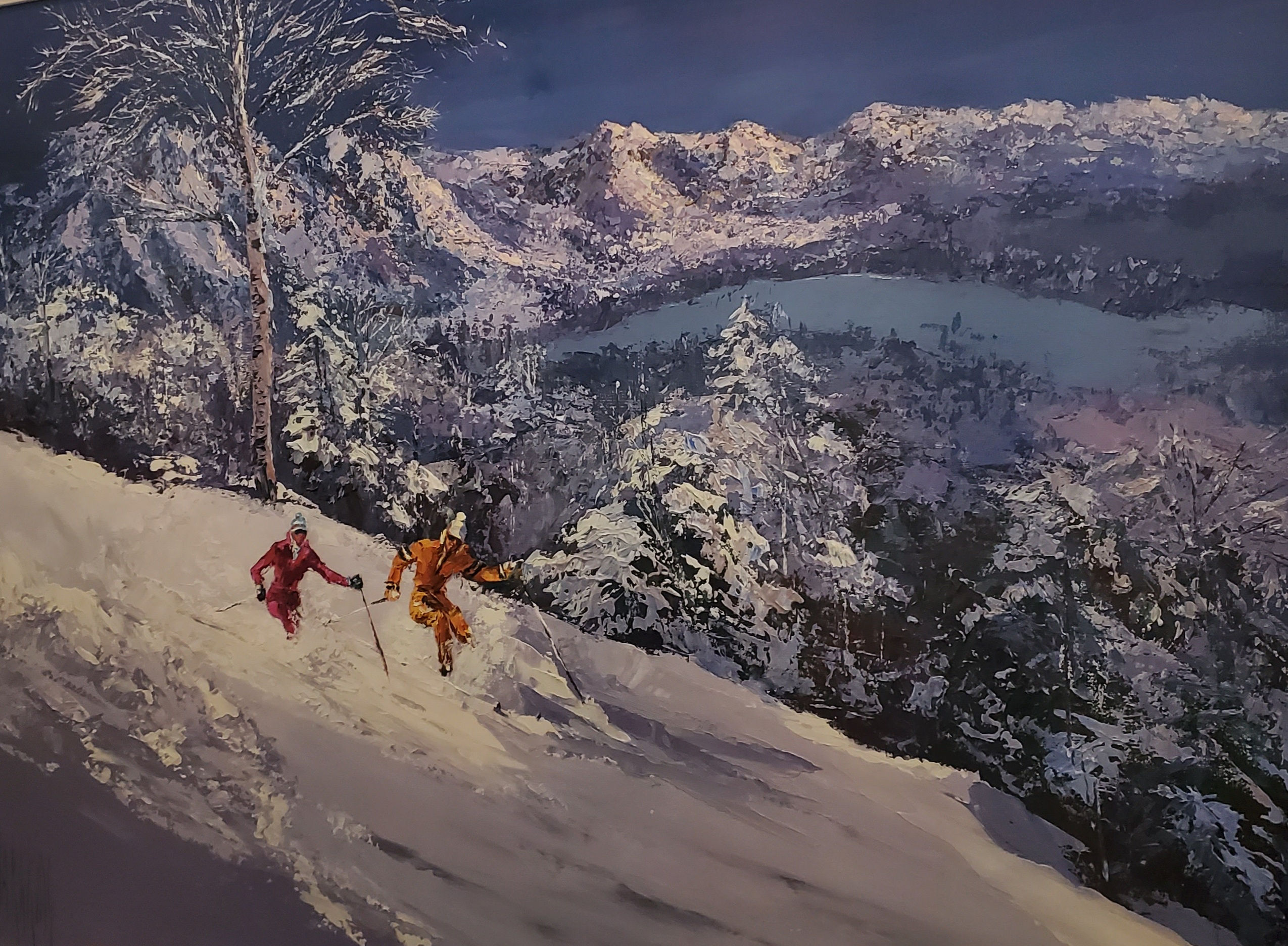 "Sierra Glow" Acrylic On Canvas 36x48