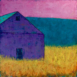Rustic Purple Barn