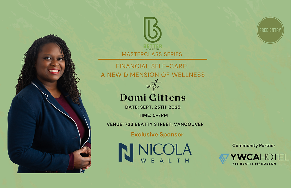 BNBS Masterclass Series: Financial Self-Care – A New Dimension of Wellness