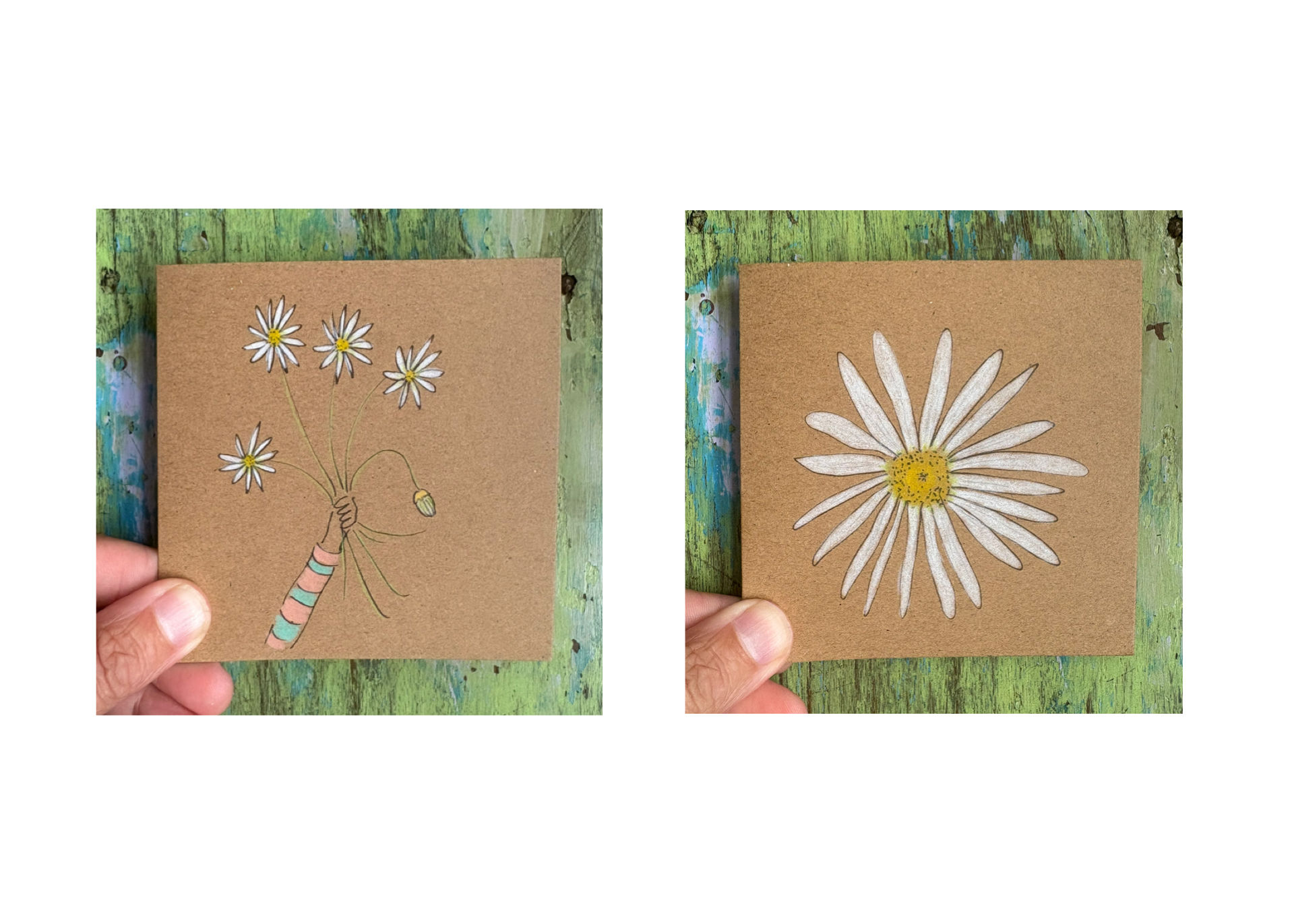 Daisy Cards (set of 2)