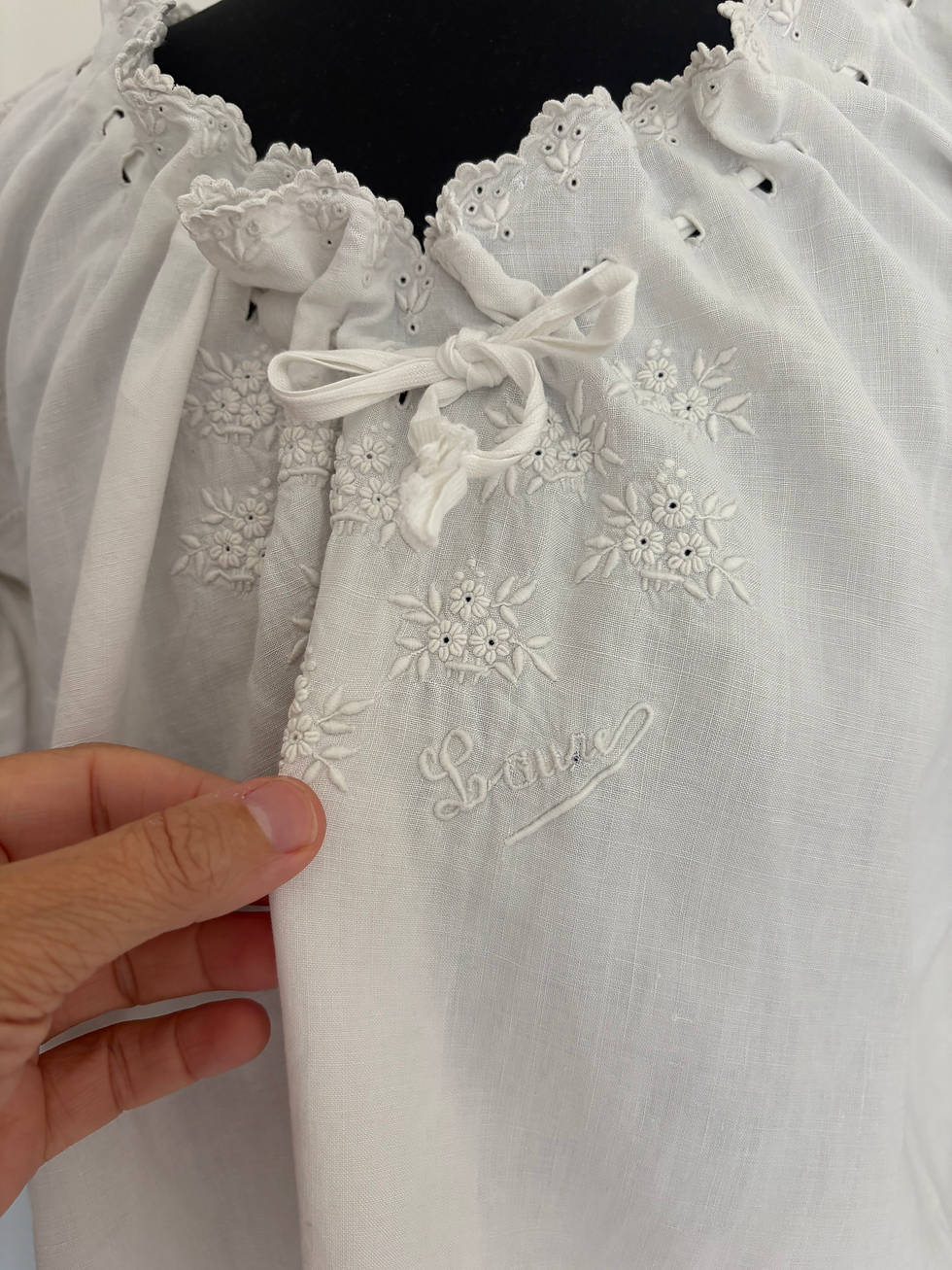 Thumbnail: French Edwardian Floral ‘Laura’ Dress (sz M)