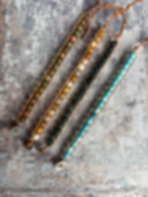 Single wrap bracelets ‘Earth & Sky’ collection 