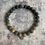 Thumbnail: Silver Leaf Jasper & Black Moonstone bracelet