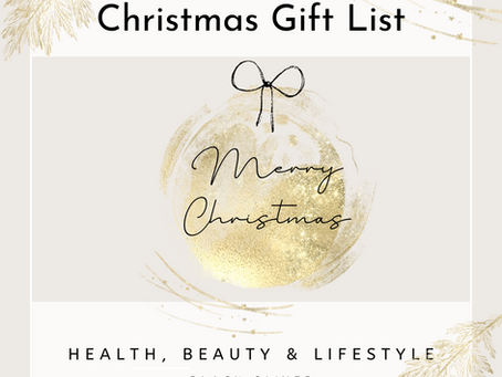 Christmas Gift Guide - The Health Palette