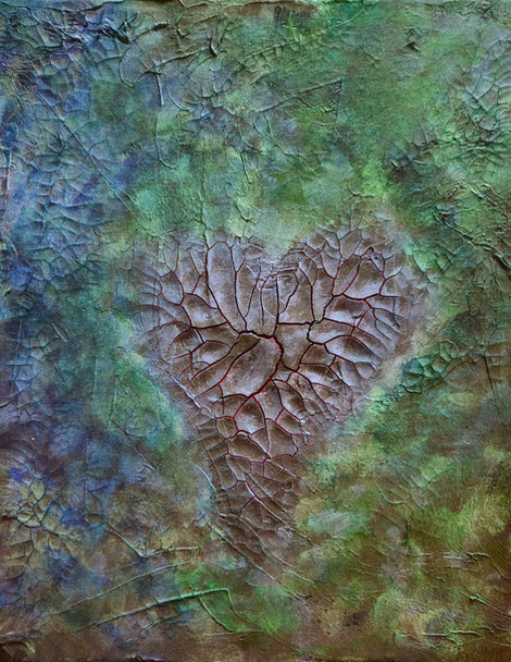 Acryl-Malerei von Teresa Wenhart: "Broken Heart"