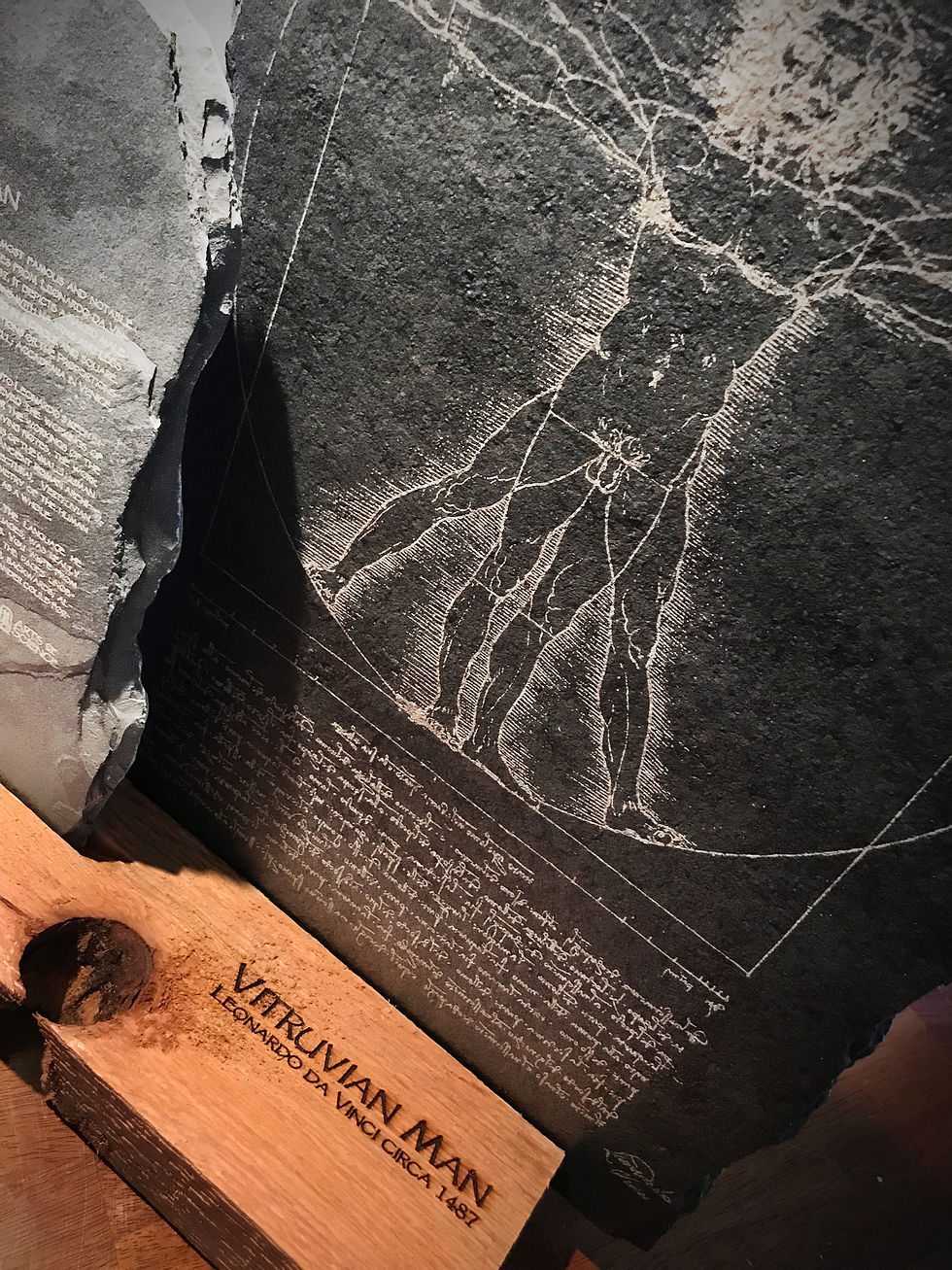 Thumbnail: Leonardo da Vinci Vitruvian Man - Show Piece