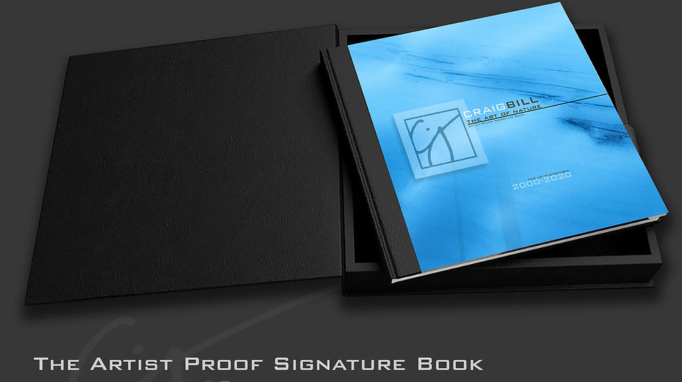 The Art of Nature - Artist Proof Signature Book