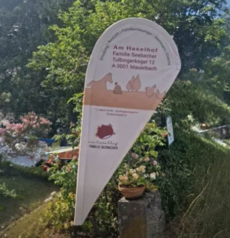 BeachFlag am Haselhof - Tulbinger Kogel