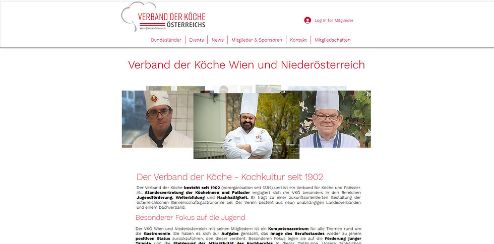 Verband der Köche Wien und NÖ
