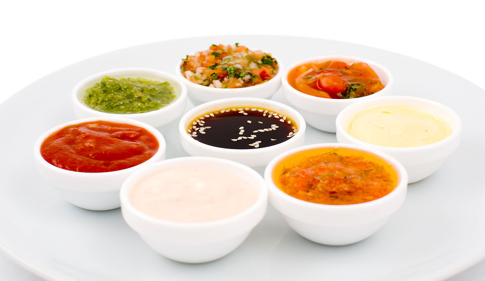 Arranged Food and Objects