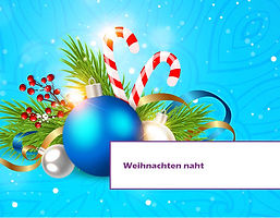 Bald kommt Weihnachten