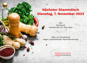 November Stammtisch des VKÖ Wien 