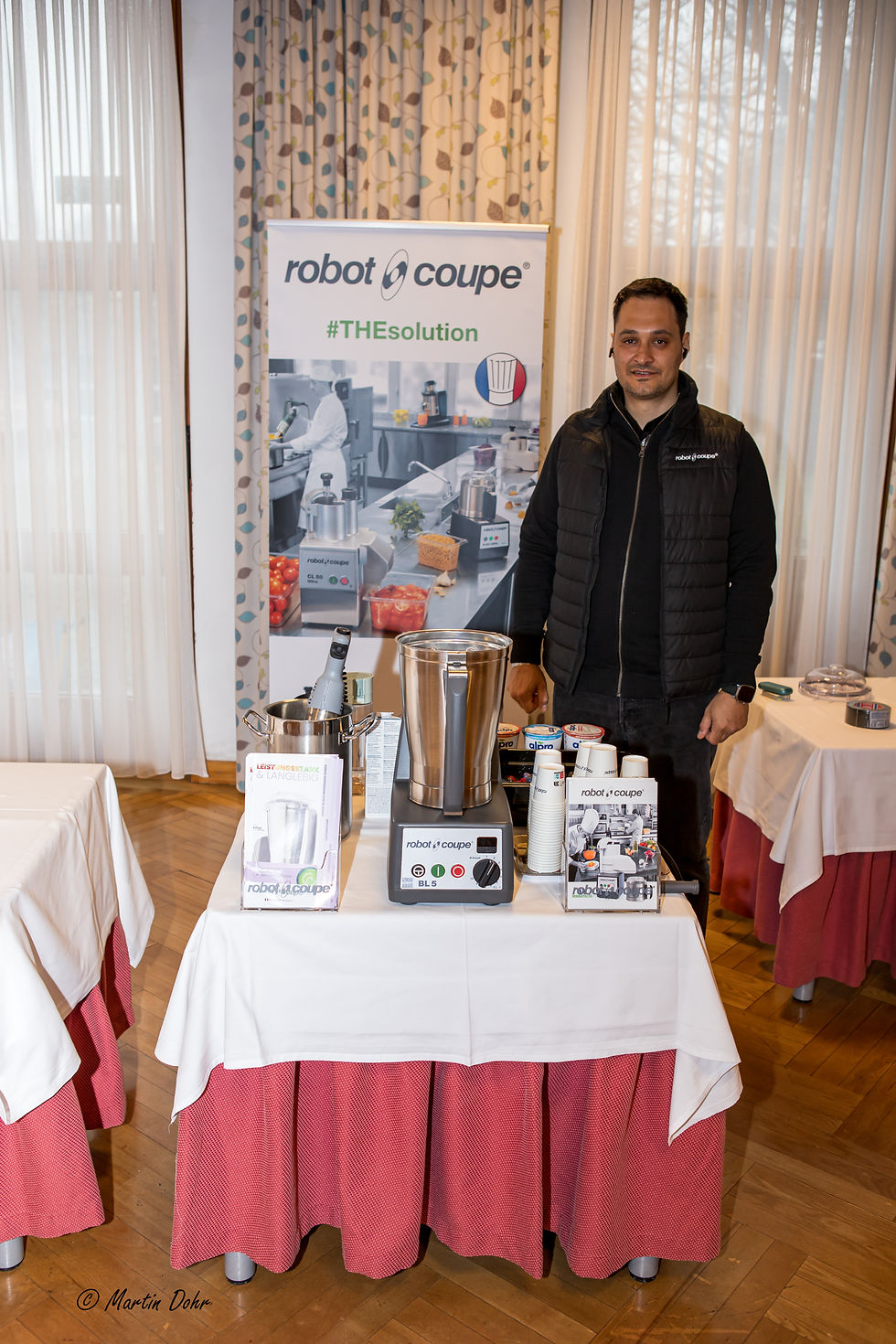 Messestand von Rotot-Coupe-Österreich