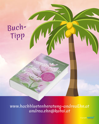 Palme mit Buch darunter: Aromatherapie für Frauen von feeling