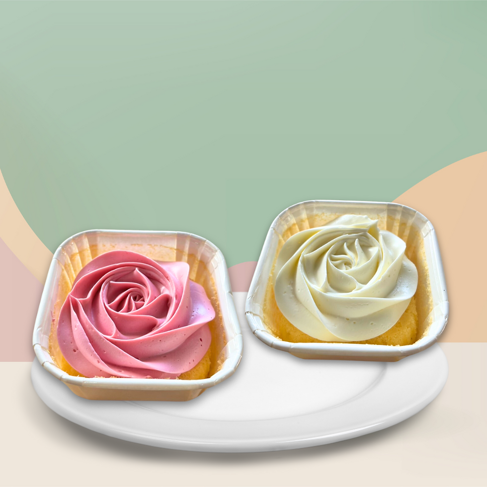 Floral Butter Cupcake Mini