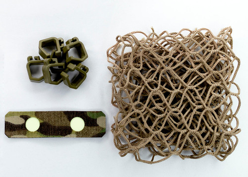 Scrim Rope Spectre Scrim Hooks, Scrim Net and Panel Bundle | Spectre Military