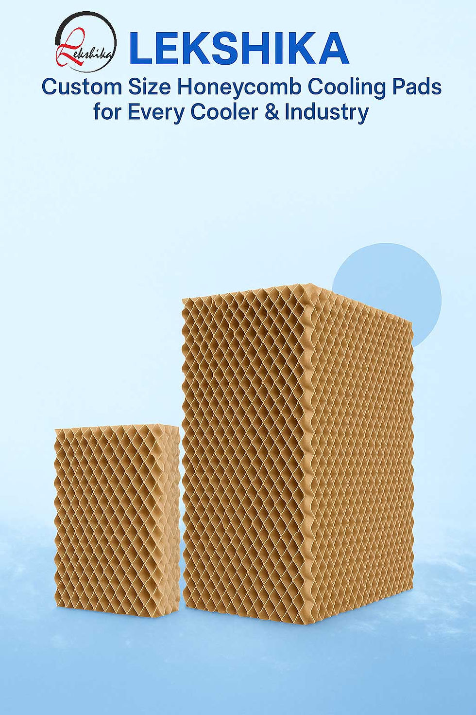 Thumbnail: Industrial Honeycomb Cooling Pads for Factories & Manufacturing Units |72"x24"x4