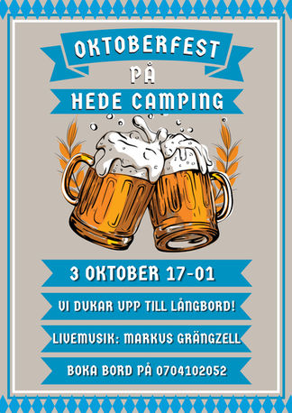 Prost! 🍻Oktoberfest - ikväll i Hede!