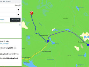 Fortums gejser i Härjedalen
