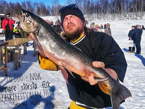 Vinnare av största fisken!
