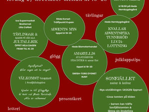 Adventsmys i Hede idag