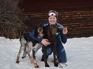 Ida tog med sig bronset hem i Slädhunds-SM