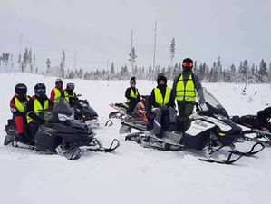 Förarbevisutbildning för skoter i Hede under jullovet