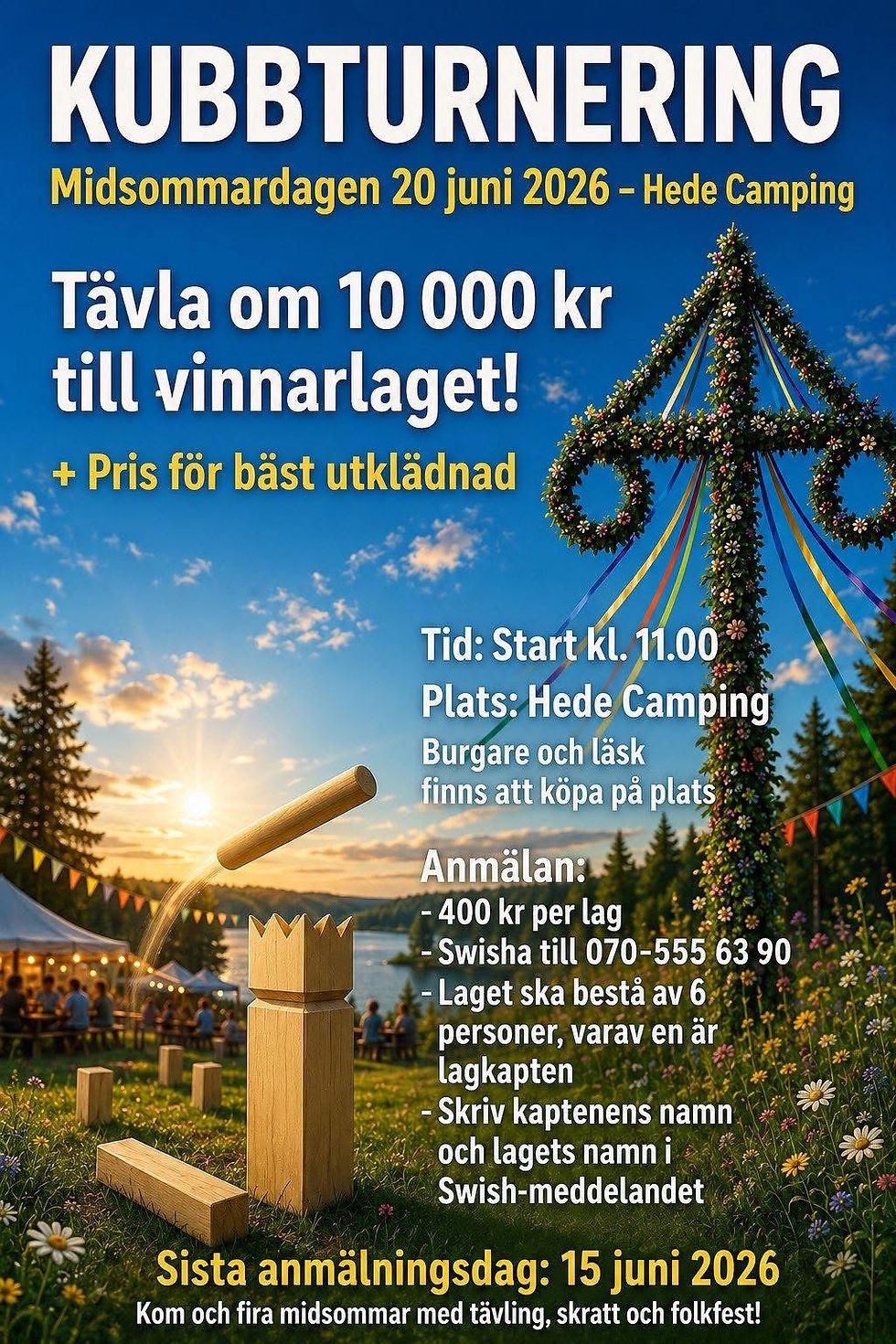 Midsommarkubbens anmälan öppen!