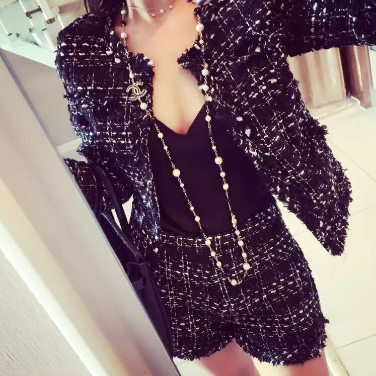 ツイードショートSETUP