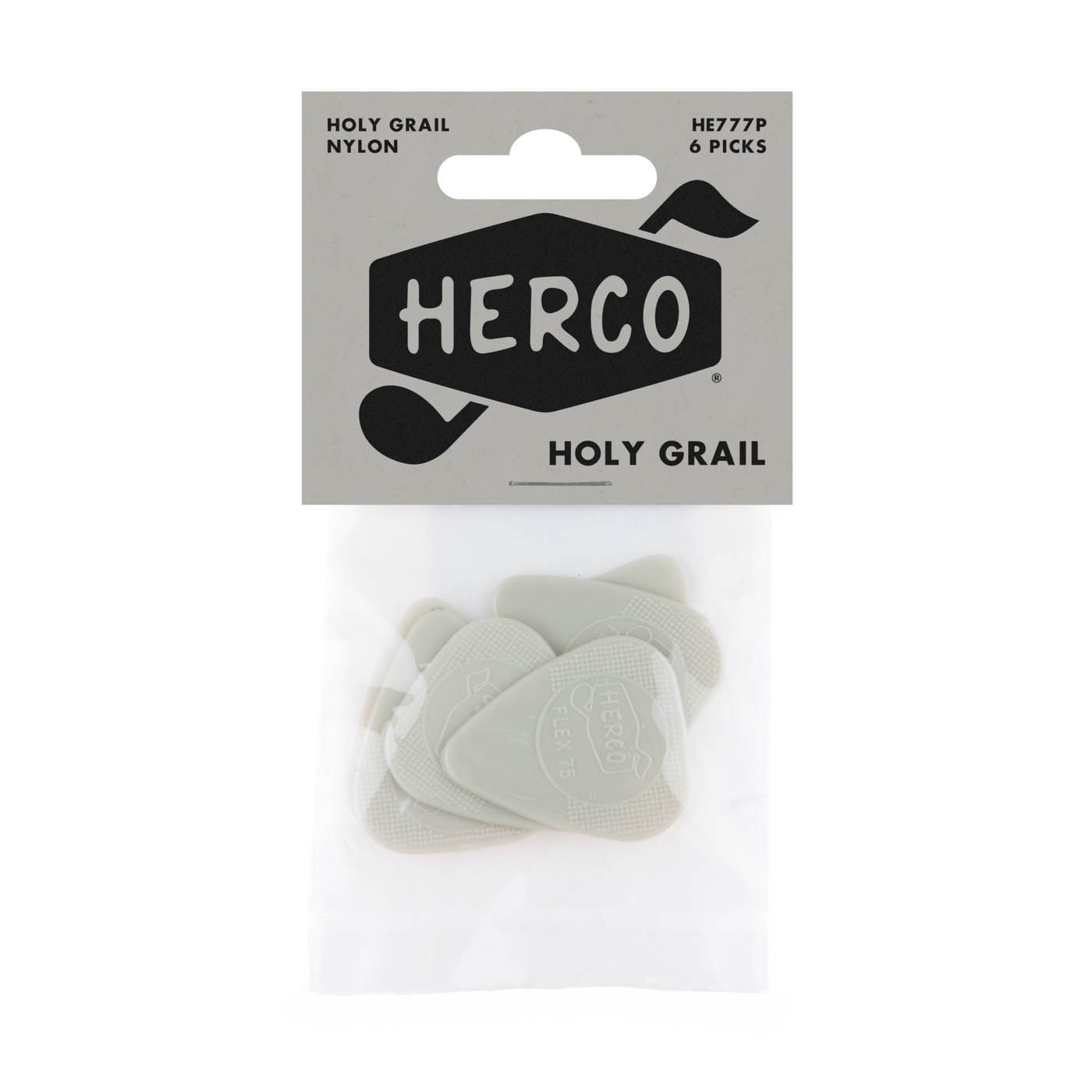 Herco - Holy Grail Flex 75 Guitar Pick 6Pk