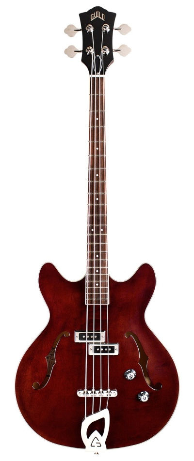 Guild - Starfire Electric Bass SFI BASS VWN Semi-Hollow Guitar