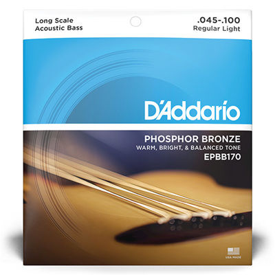 D'addario - Phosphor Bronze 4 String Pack for Acoustic Bass