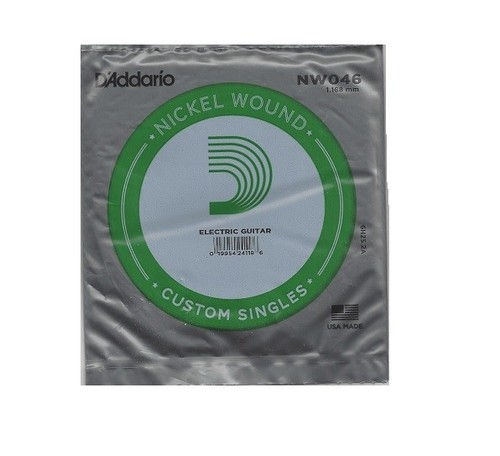 D'Addario - Single String for Electric Guitar, Nickel Wound .046