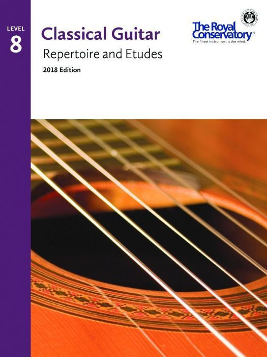 RCM Guitar Repertoire and Etudes, Level 8