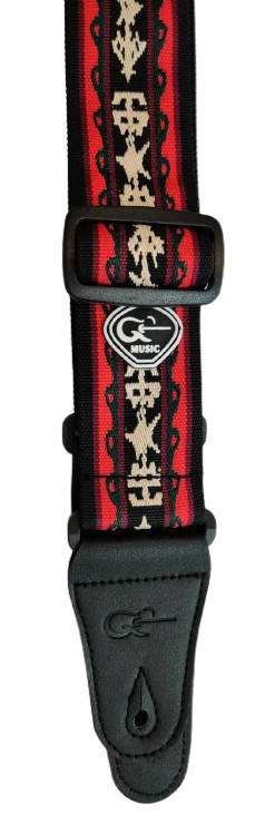 Guitar Strap - Tribal for Acoustic and Electric Guitar Strap
