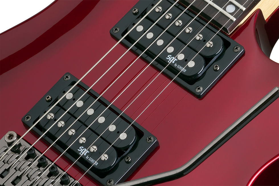 Thumbnail: Schecter - C-1 FR SGR Electric Guitar, Metallic Red