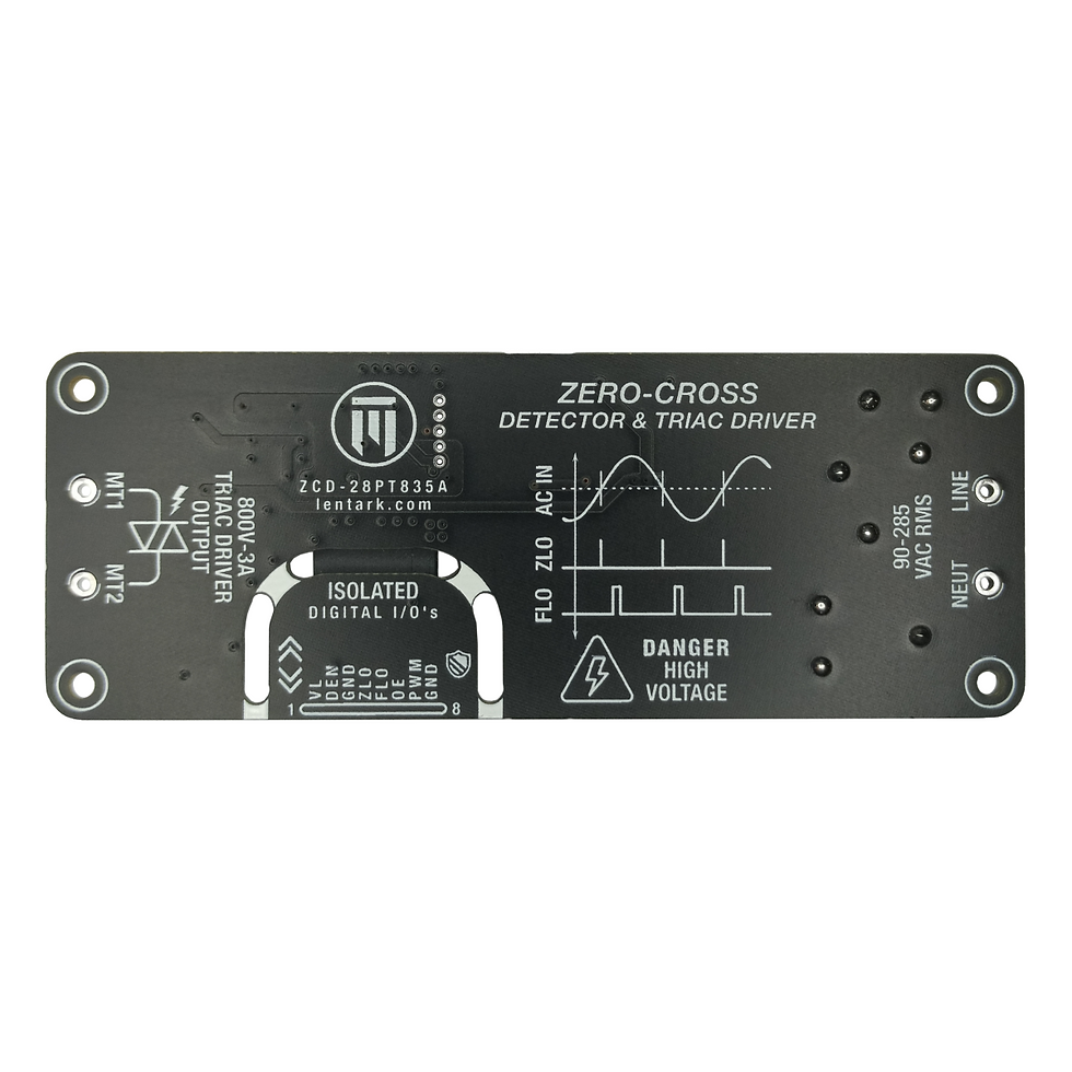 Thumbnail: ZCD-28PT835A PWM-controlled AC dimmer bottom view