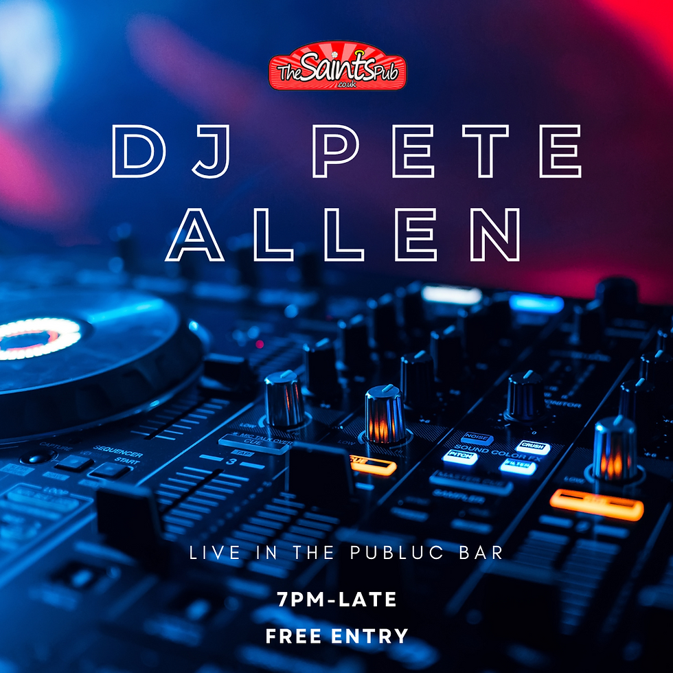 DJ PETE ALLEN Live In The Public Bar