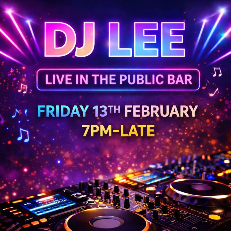 DJ LEE Live In The Public Bar
