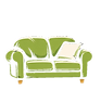 Couch furniture removal icon