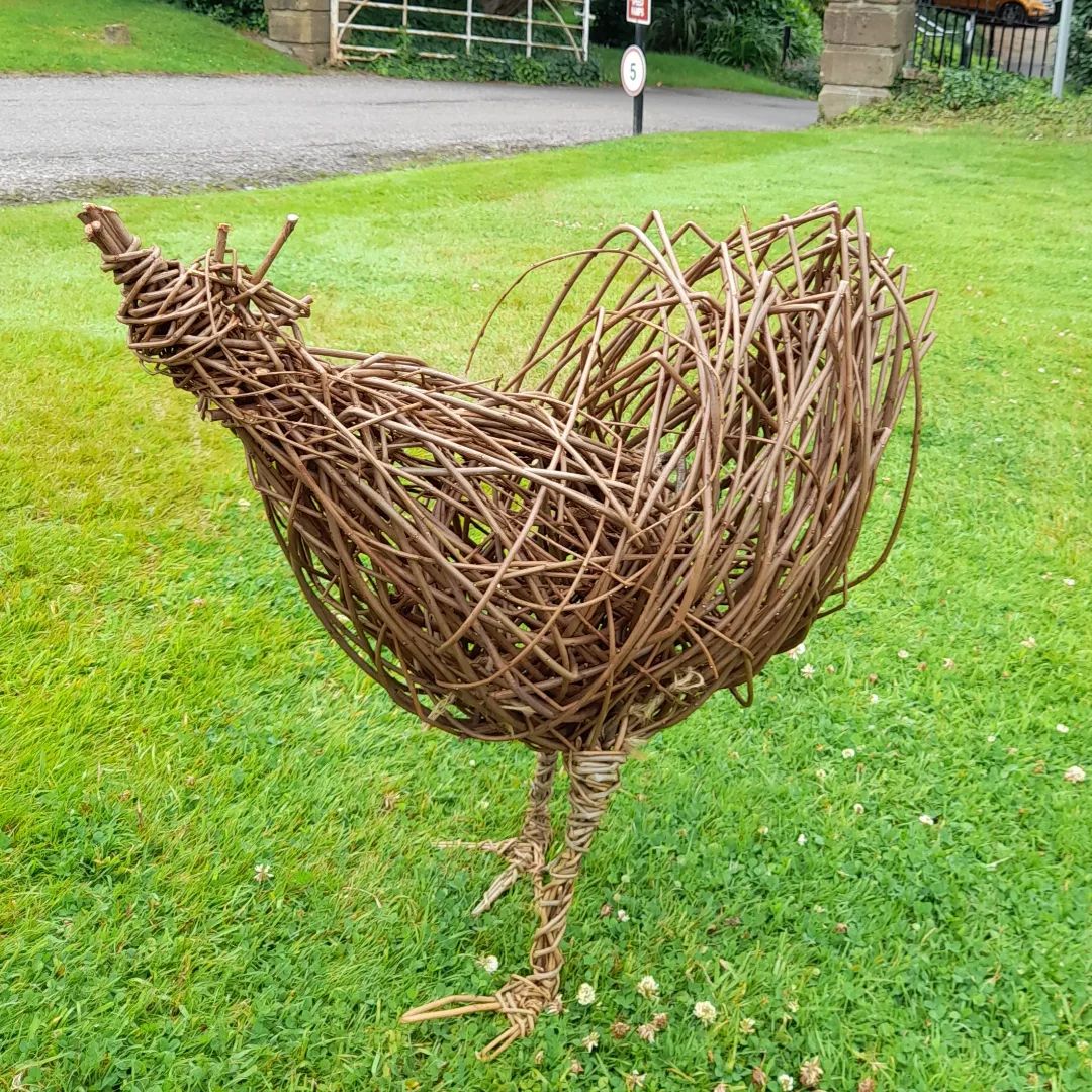Jo Sadler Willow Symondsbury Estate Willow Sculpture Days