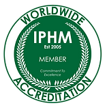 Accredited with the IPHM for your peace of mind