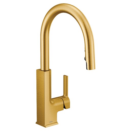 MOEN STO S72308BG
KITCHEN FAUCET BRUSHED GOLD