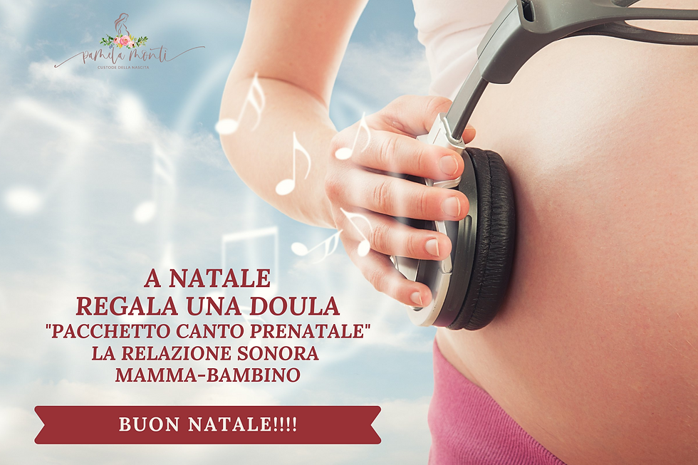 Donna che ascolta Musica in Gravidanza